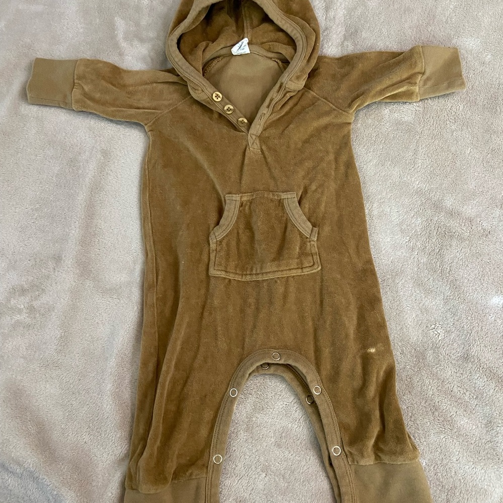 Kate Quinn Cozy Velour Onesie